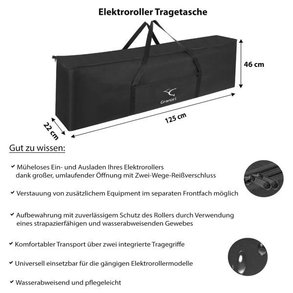 Granori Transporttasche für E-Scooter – Bild 2