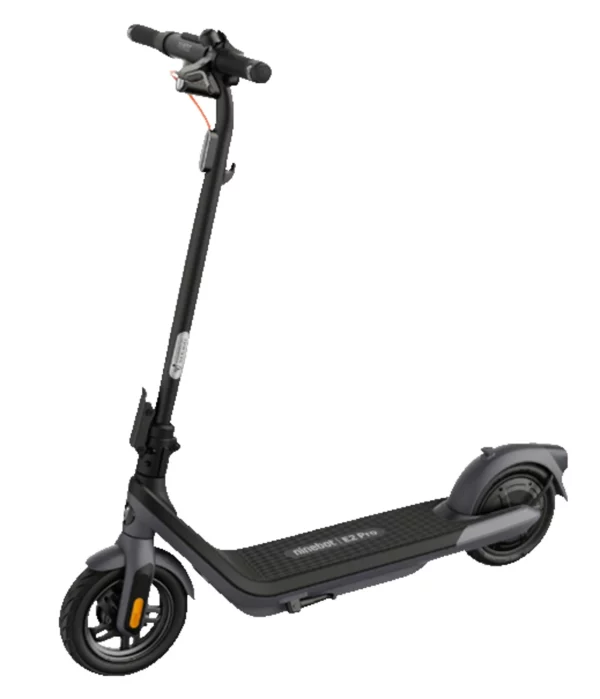 NINEBOT E2 PRO D E-Scooter (10 Zoll, Schwarz)