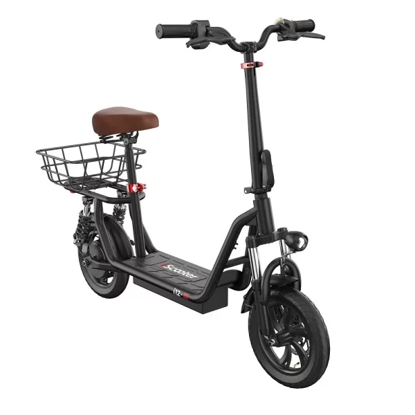 iScooter i12 500W Offroad Elektroroller 12 Zoll City E-Scooter 36V 7.5AH 25KM/H – Bild 3